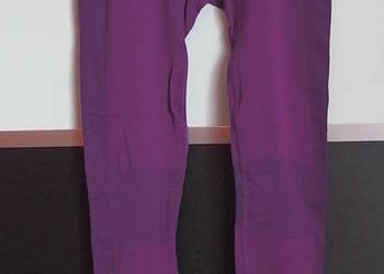 Fioletowe rajstopy sportowe XS 34 S 36