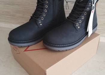 NOWE Buty męskie ocieplane sznurowane z zamkiem roz. 44 Wysyłam