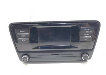 RADIO SKODA OCTAVIA III 5E0035867E ODTWARZACZ MULTIMEDIA, STEREO