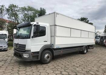 MERCEDES ATEGO 4x2 REGULOWANY KONTENER IZOTERMA WINDA SPROWADZONY