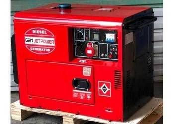 Nowy Agregat prądotwórczy GEN POWER JDE9500SE 8 kW AVR DIESEL 3FAZY