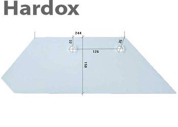 Lemiesz 300hektarów HARDOX 94600/P części do pługa OVERUM