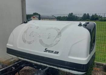 Mitsubishi Canter Fuso 2021r. Spojkar Kurnik Kabina sypialna zabudowa