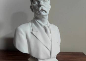 Porcelanowe popiersie Maksima Gorkiego z lat 50-tych