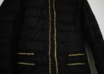 Czarna pikowana kurtka.Rozmiar L.