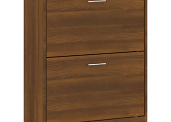 Półka na buty brązowy dąb 63x24x81 cm WM-342563