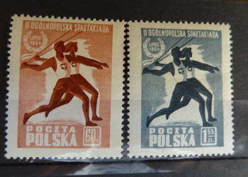Znaczki pocztowe Polska Fi 721-722**