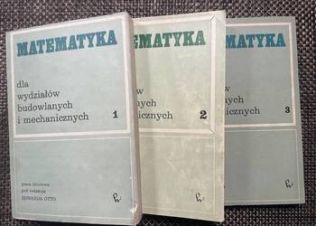 Trzy tomy - Matematyka poziom akademicki techniczny