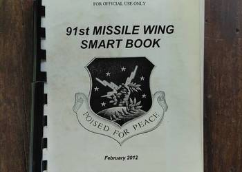 Książka manual USAF smart book 91 missile wing