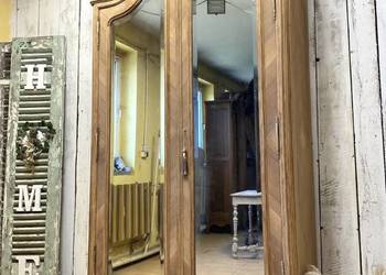 Szafa 2-drzwiowa oczyszczona, Ludwik XV, Francja Antyk orzech