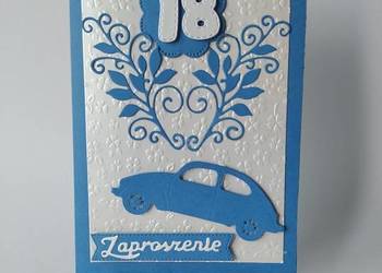 ZAPROSZENIA OSIEMNASTKA – B6 WZÓR 1