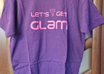 t-shirt fiolet L Lets Get Glam