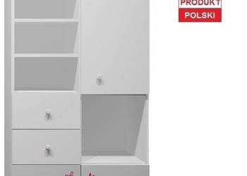 WRÓŻKA 15 - N5 regał dziecięcy 80x40 w.190