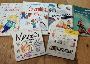 Poradniki jak wychowywać dzieci, książki x 6