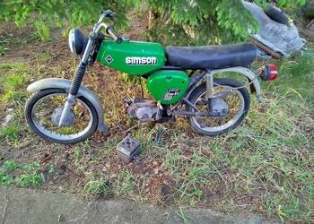 Simson S51 z 1989 roku zarejestrowany