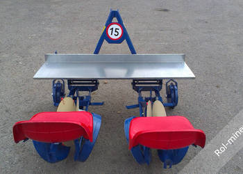 Nowa 2 rzędowa SADZARKA DO ROZSADY warzyw  talerzowa #RS2 Transport
