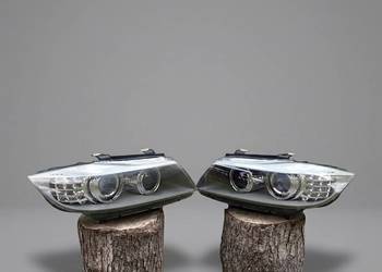 LAMPY PRZEDNIE BMW E90 E91 LCI Lift Bi-Xenon Europa Nieskrętne Lampy Komple