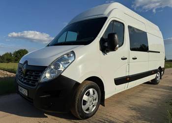 Renault Master 2.3 L4H4 camper Webasto grzany fotel kamera cofania