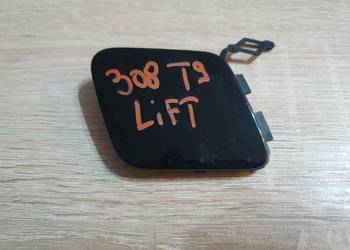 PEUGEOT 308 T9 LIFT ZAŚLEPKA HAKA ZDERZAKA PRZÓD AA38247582