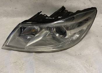 Lampa lewy przód skoda Octavia II FL