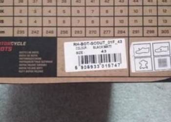Kurtka na motor XL buty 43