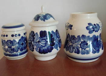 Włocławek fajansowy pojemnik