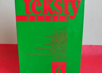 Teksty Drugie nr 6 (54) / 1998, IBL PAN