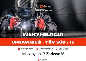 Odnowienie kwalifikacji, weryfikacja uprawnień spawania
