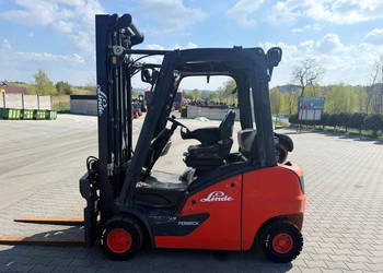 wózek widłowy LINDE H20T LPG Triplex 5.45m przesuw pozycjoner wideł 2017r