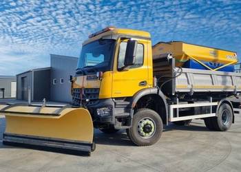 Mercedes Arocs 1824 4x4 | Wywrotka, Piaskarka, Pług | 2017