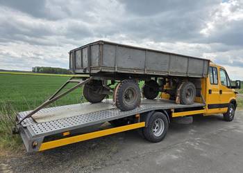 Przyczepa rolnicza Autosan D35 3,5t kaczka sztywna transport laweta