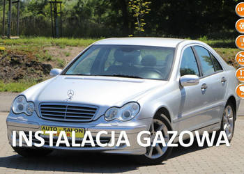 Mercedes C 180 krajowy, serwisowany,klima, zarejestrowany,Instalacja Gazow…