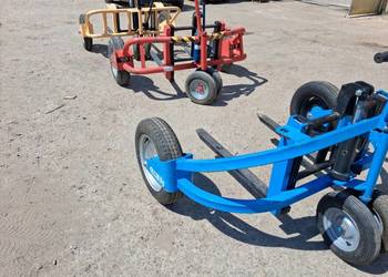 Paleciak budowlany mocny transportow.
Wózek budowlany do palet i materiałów