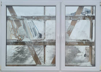OKNA KacprzaK 198X141 OKNO Używane Plastikowe PCV