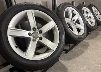 17 cali Audi A5 A4 b8 b9 felgi koła komplet z oponami 5x112 ET28 7.5J