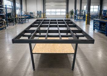 Stół montażowy do składania stolarki okiennej - SP2200 - SPAW-PROJEKT