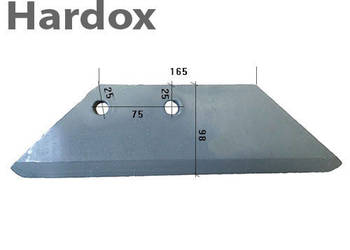 Lemiesz HARDOX 63425005/L agregat ścierniskowy RABE