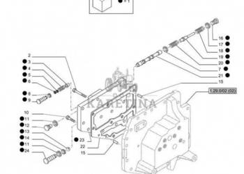 New Holland T6010 T6090 T6070 Zawór hydrauliczny 82021820