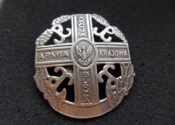 Odznaka Akcji Burza Armii Krajowej - oryginał Odznaka Akcji Burza Armii Krajowej - oryginał