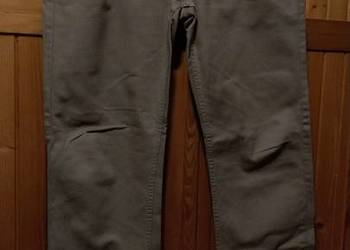 Szare piaskowe jeansy Stress jasno brązowe W38 L34 L XL 40 42 wysyłka