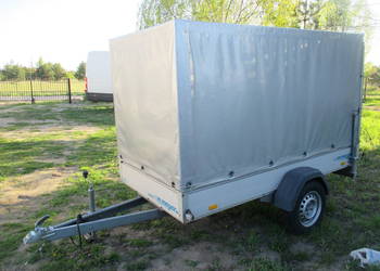 Przyczepa WM Meyer aluminiowa DMC 750kg 2.5m długa