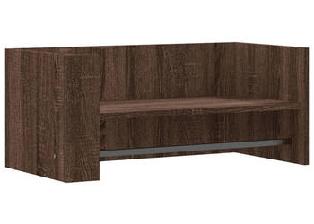 Półka ścienna brązowy dąb 705x35x305 cm WM-848457