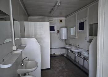 Kontener sanitarny / prysznice / wc / umywalki / pisuar -sprzedam AB