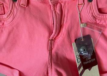 NOWE Z METKĄ krótkie różowe spodenki dżinsowe szorty jeansowe NEW YORKER xs