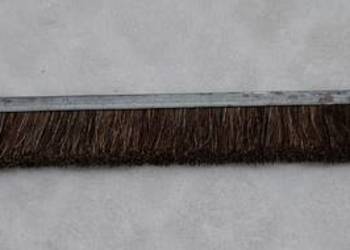 Listwa z włosiem naturalnym, płaska do ssawki Powermed FD-2034 PM-FD