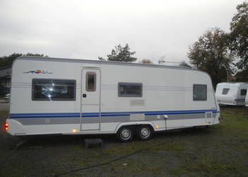 Przyczepa Hobby Prestige 650 wc prysznic 5 -6 osobowa dóże łóżko francuskie