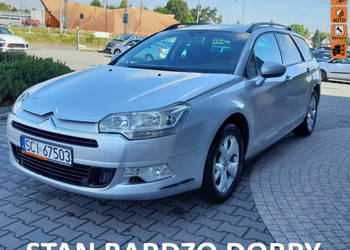 Citroen C5 klimatronic, PDC, multifunkcja, tempomat, hak, led, zarejestrow…