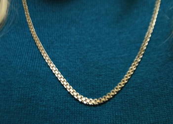 Masywny łańcuszek/naszyjnik srebro 925 Italy