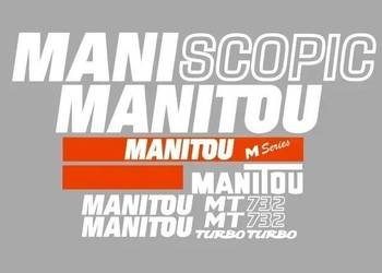 Naklejki oklejenie MANITOU MT 732 Zamiennik