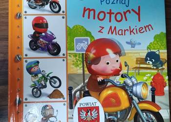Mały chłopiec Poznaj motory z Markiem